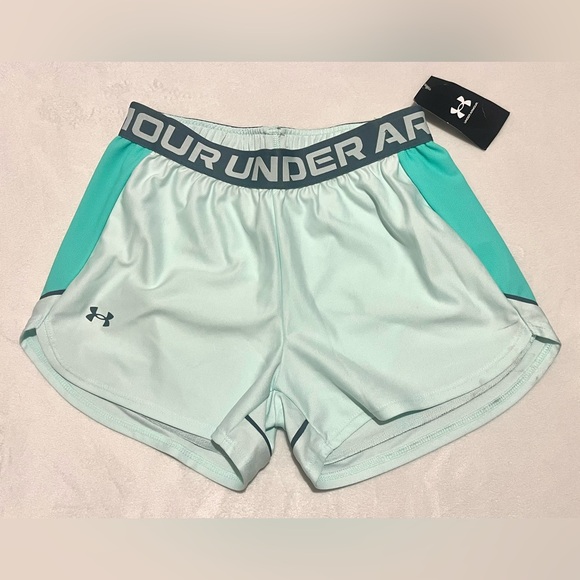 Under Armour Pants - Under Armour Women's Mint Green / Teal Colors Athletic Loose Shorts Size XS